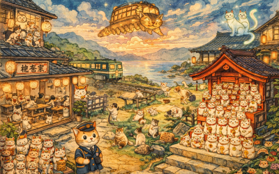 A bakeneko (化け猫), Japán híres szörny macskája