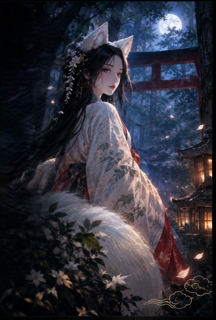 A japán róka, a Kitsune 狐