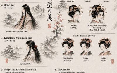 A japán női frizurák története