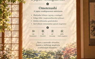 Japán életfilozófiák 18.- Omotenashi