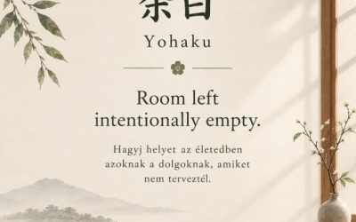Japán életfilozófiák 3. – Yohaku